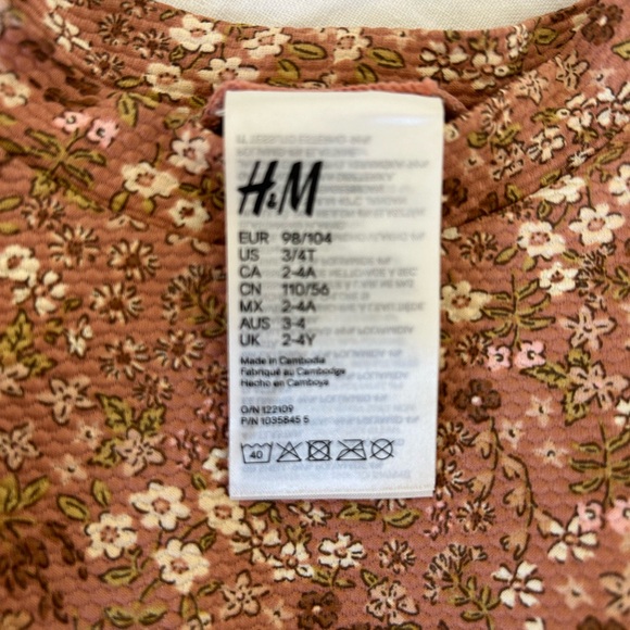 Girls rashguard set H&M size 3-4t Rylee and Cru style - Picture 6 of 6